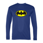 Men’s DC Comics Batman-  Polyester Long Sleeve T-Shirt