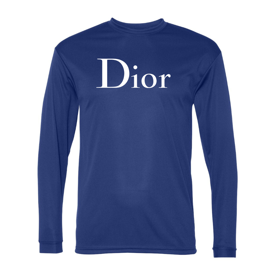 Men's Dior Polyester Long Sleeve T-Shirt