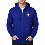 Men's Portugal National Soccer Team Zipper Hoodie