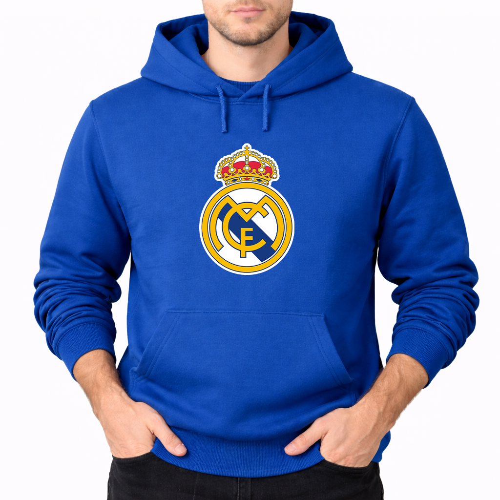 Men’s Real Madrid Soccer Pullover Hoodie