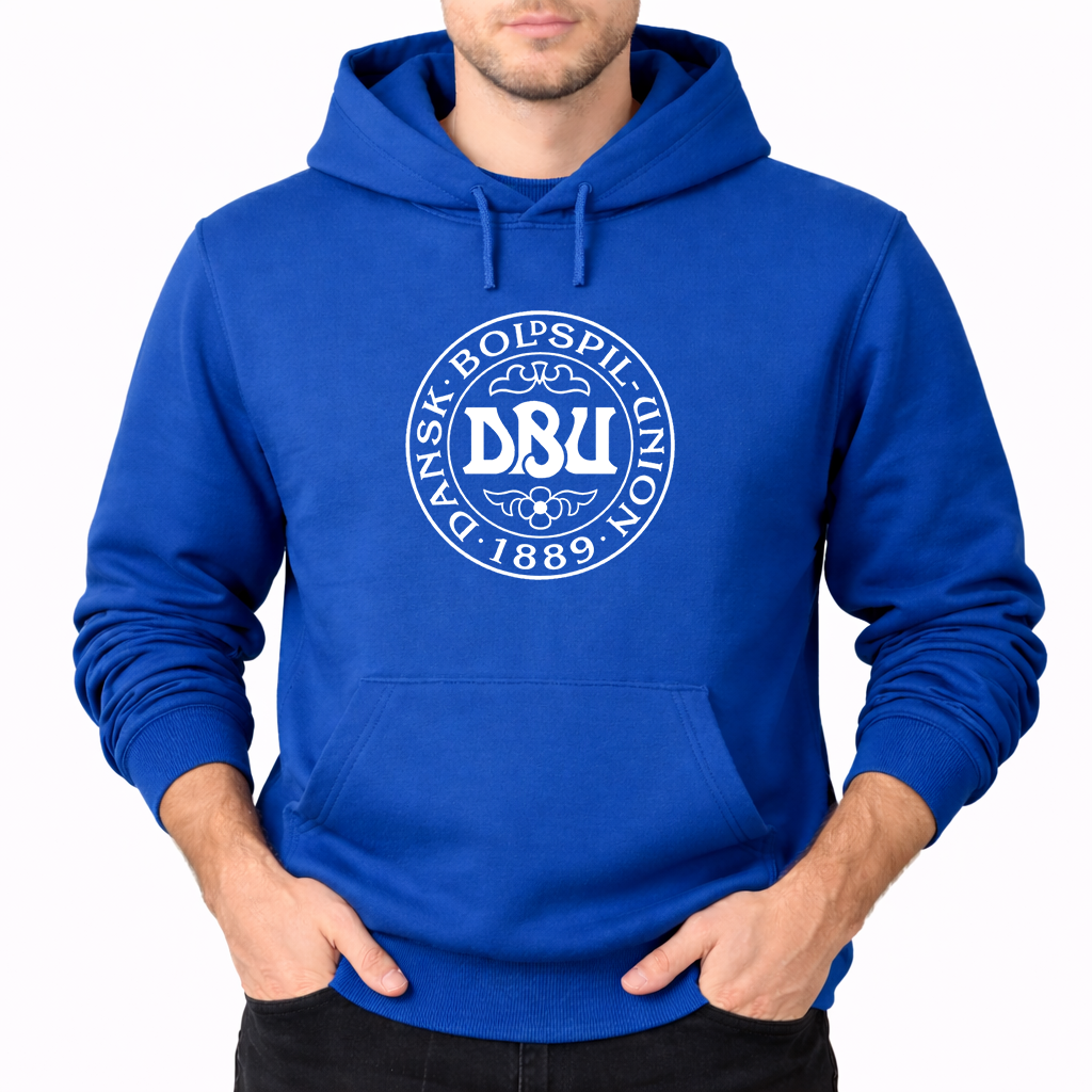 Men's Denmark Soccer Pullover Hoodie