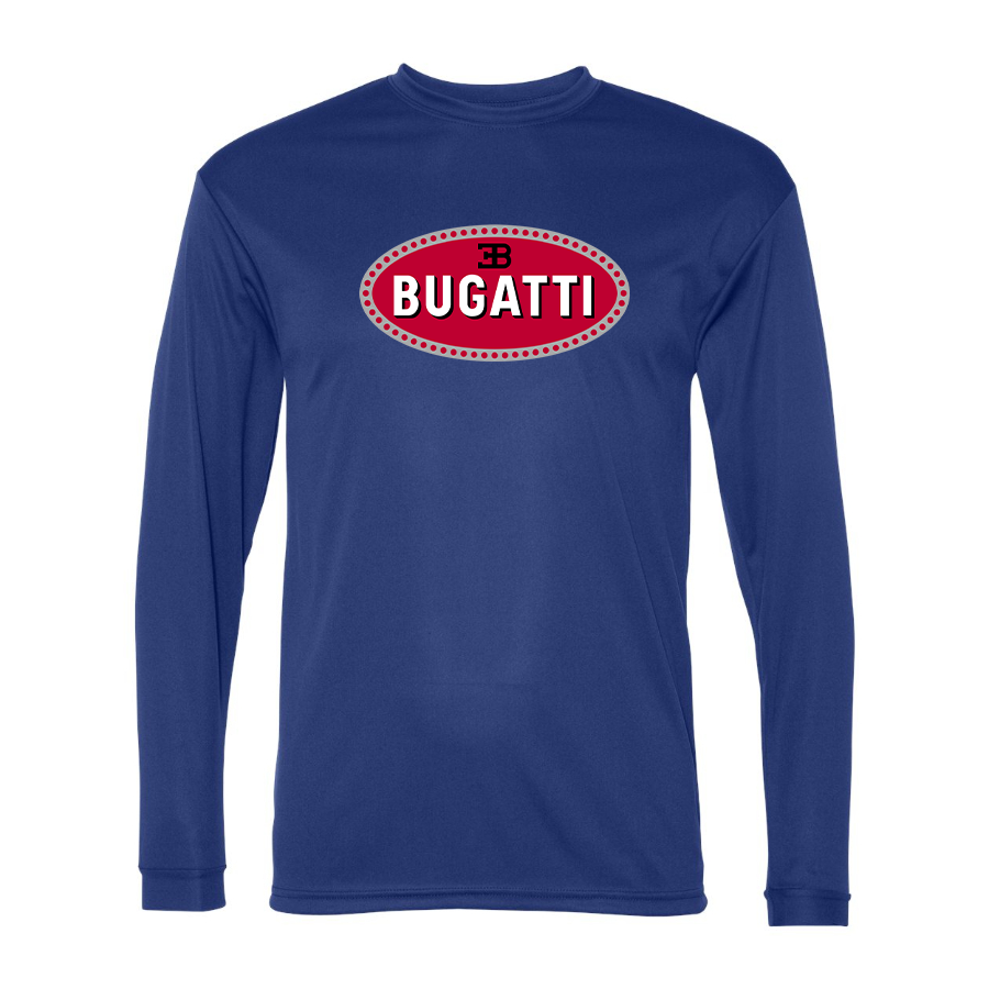 Men's Bugatti Car - C2 Sport - Performance Long Sleeve T-Shirt - 5104