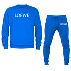 Men's Loewe Crewneck Sweatshirt Joggers Suit