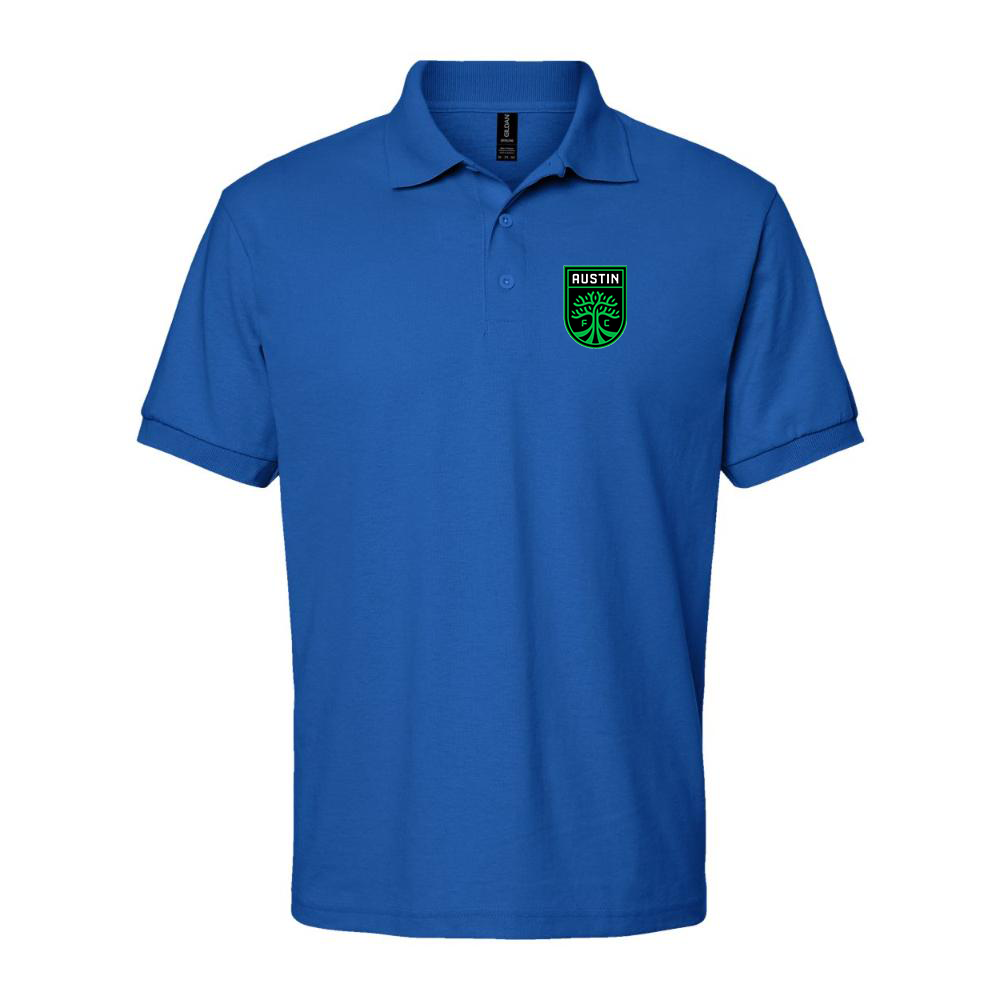 Men's Austin FC Dry Blend Polo