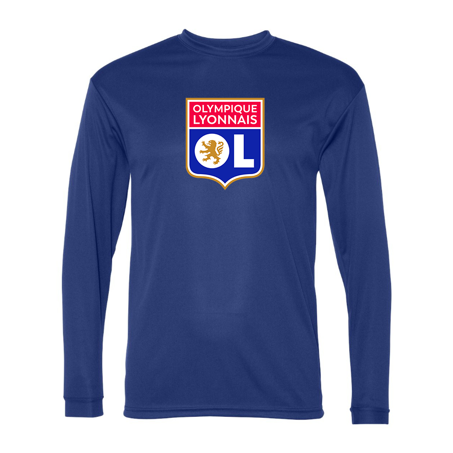 Men’s Olympique Lyonnais FC - C2 Sport - Performance Long Sleeve T-Shirt - 5104