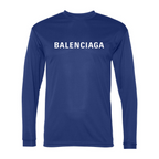 Men's Balenciaga Polyester Long Sleeve T-Shirt