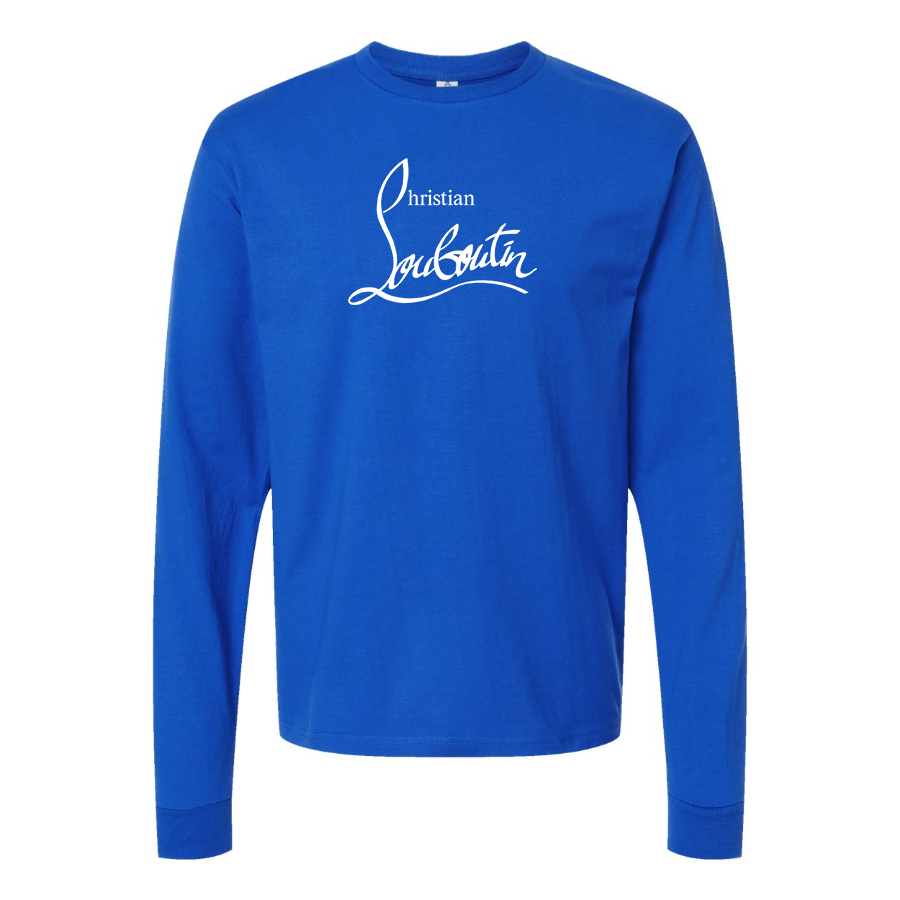 Men's Christian Louboutin Cotton Long Sleeve T-Shirt