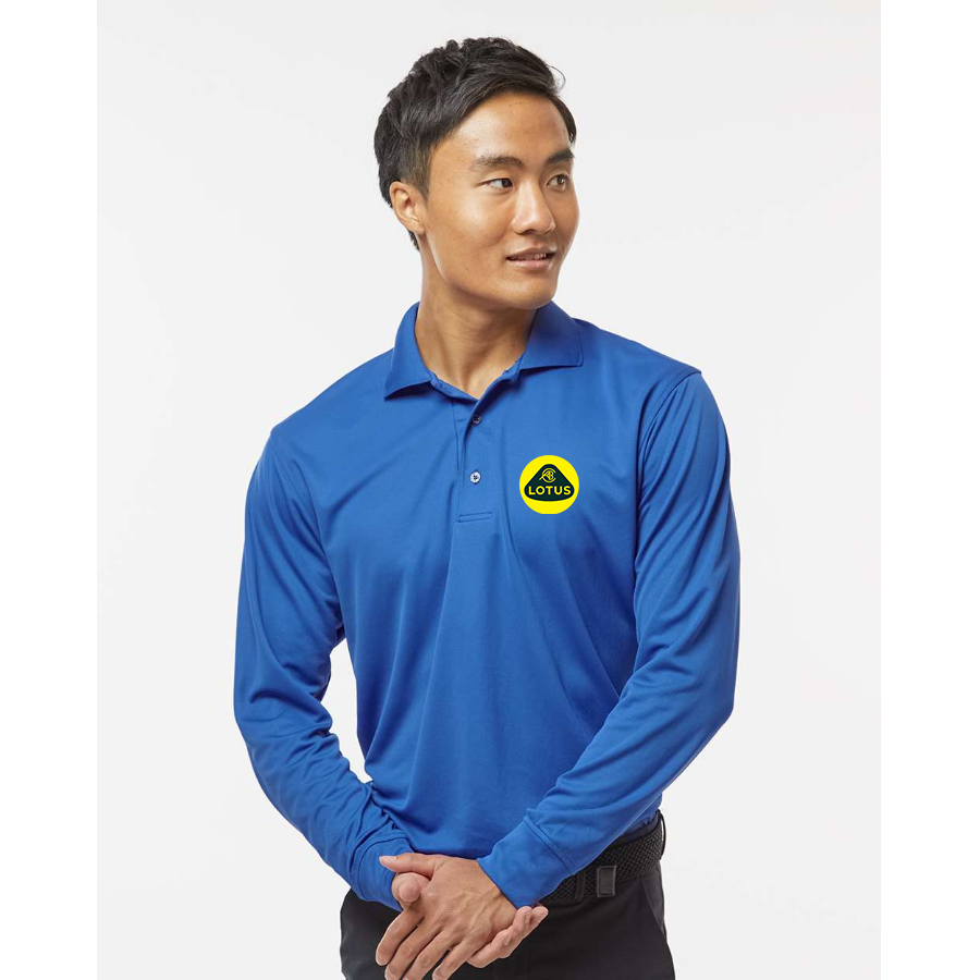 Men's Lotus Car - Paragon - Prescott Long Sleeve Polo - 110