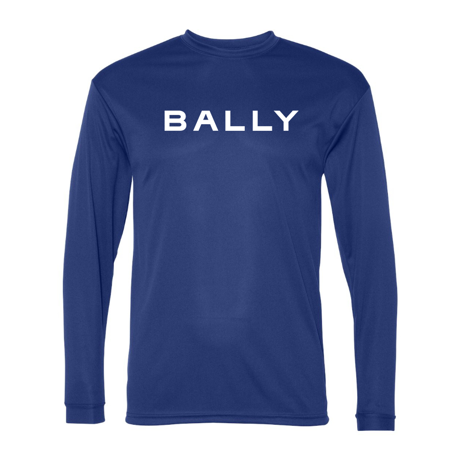 Men's Bally Polyester Long Sleeve T-Shirt