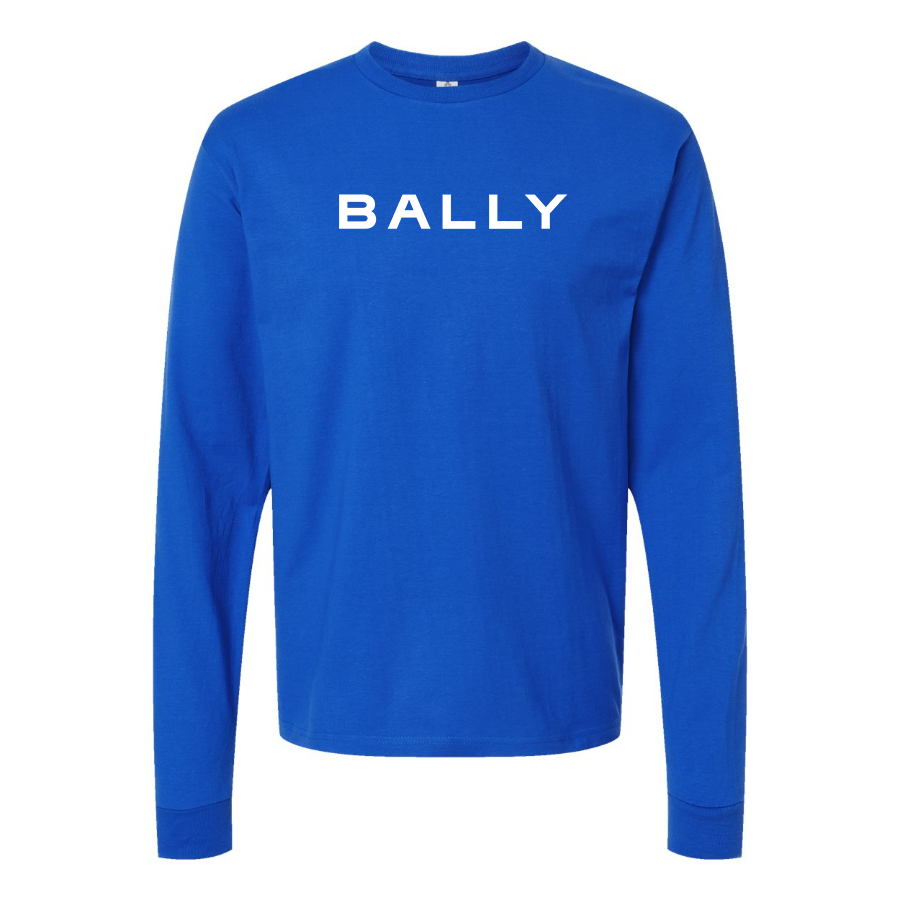 Men's Bally Cotton Long Sleeve T-Shirt
