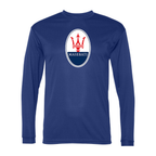 Men's Maserati Car -  Polyester Long Sleeve T-Shirt