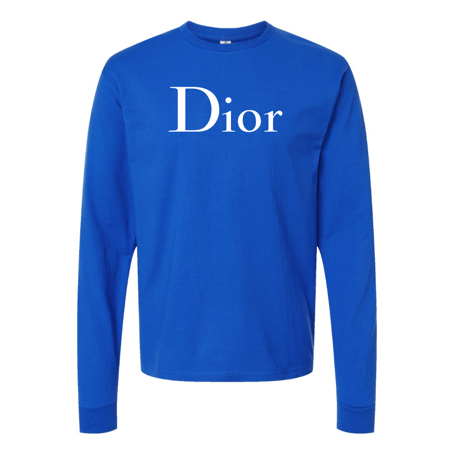Men's Dior Cotton Long Sleeve T-Shirt