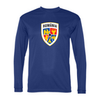Men’s  Romania National Soccer Team - C2 Sport - Performance Long Sleeve T-Shirt - 5104