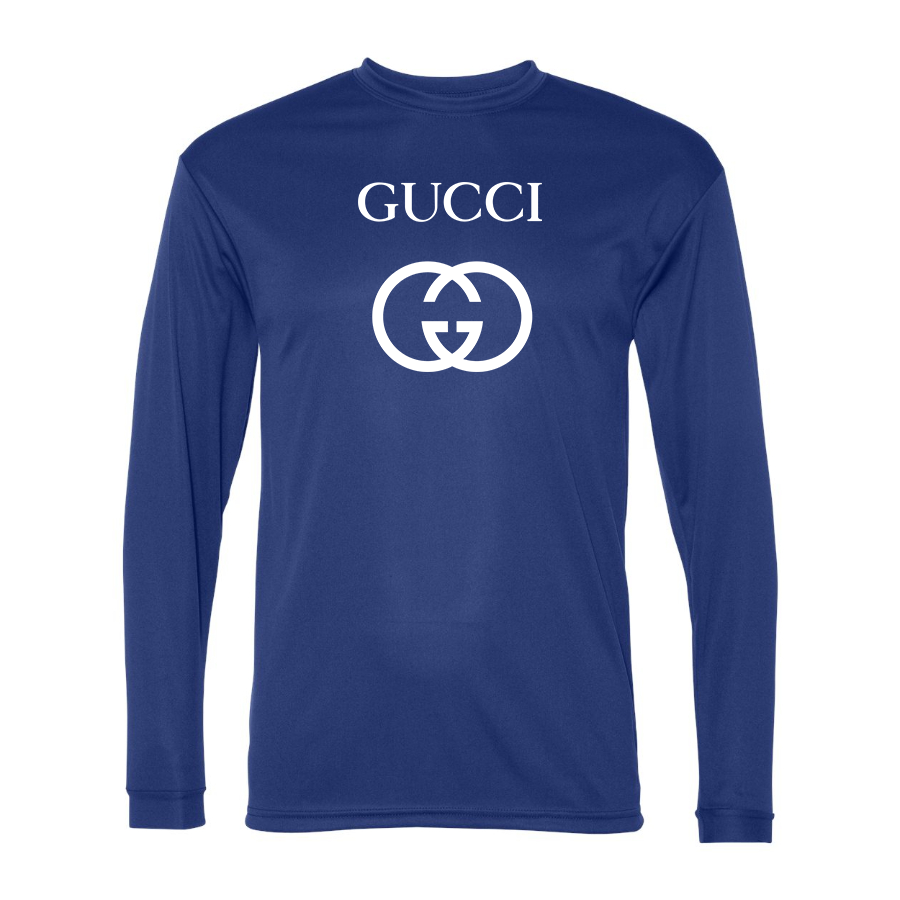 Men's Gucci Polyester Long Sleeve T-Shirt
