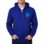 Men's Olympique de Marseille FC Zipper Hoodie