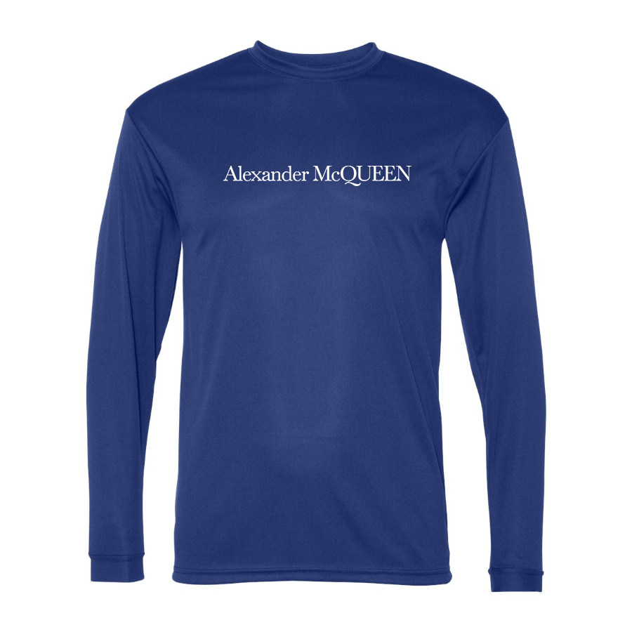 Men's Alexander McQueen Polyester Long Sleeve T-Shirt