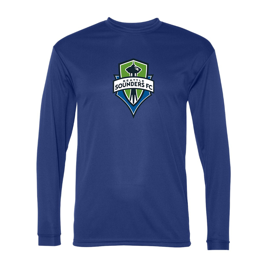 Men’s  Seattle Sounders FC  - C2 Sport - Performance Long Sleeve T-Shirt - 5104 (Copy)