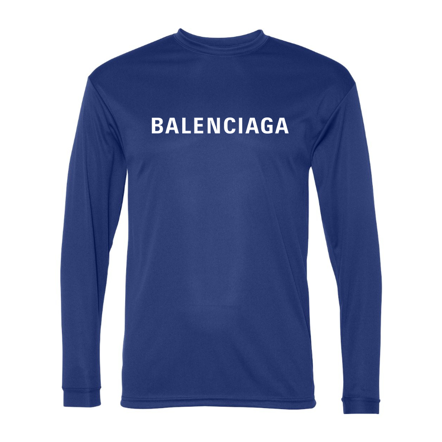 Men's Balenciaga Polyester Long Sleeve T-Shirt