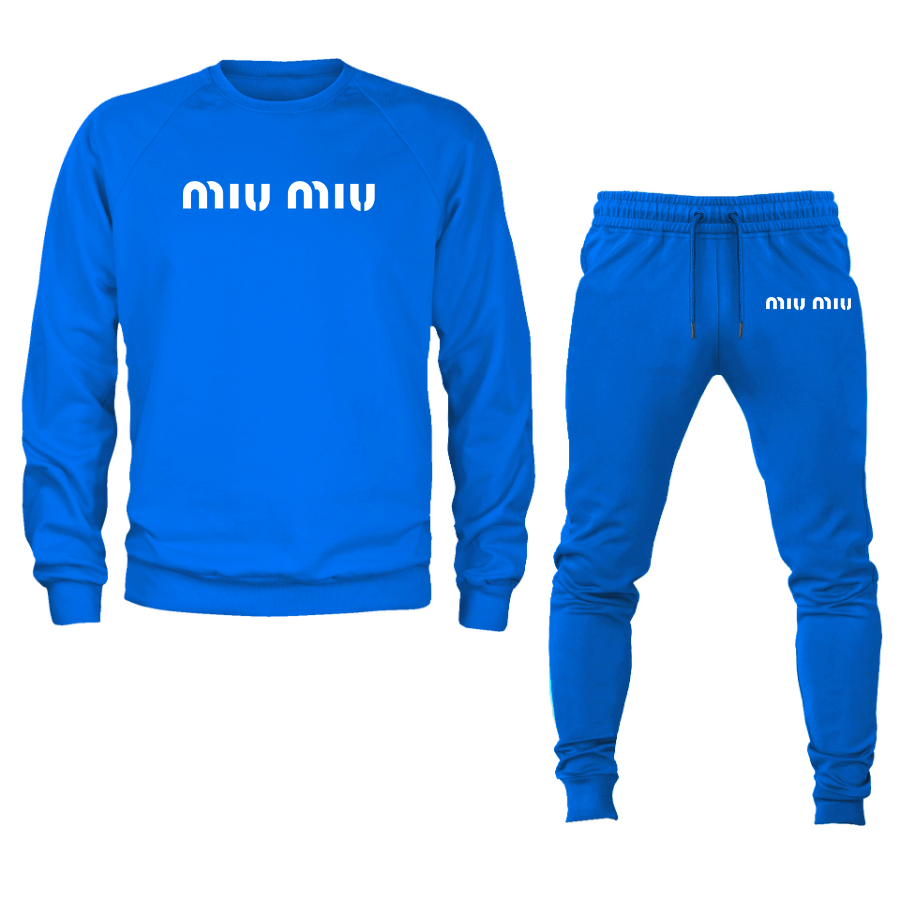 Men's Miu Miu Crewneck Sweatshirt Joggers Suit