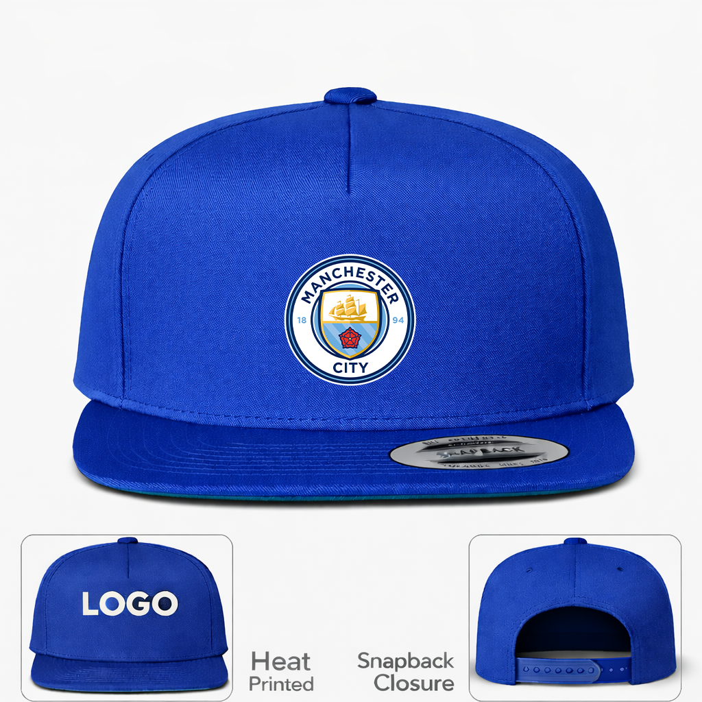 Manchester City Soccer Snapback Hat