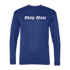 Men's Miu Miu Polyester Long Sleeve T-Shirt
