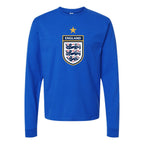 Youth Kids England National Soccer Team Long Sleeve T-Shirt
