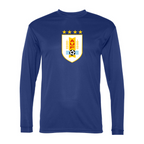Men’s Uruguay National Soccer Team  - C2 Sport - Performance Long Sleeve T-Shirt - 5104