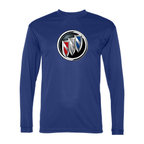 Men's Buick Car -  Polyester Long Sleeve T-Shirt