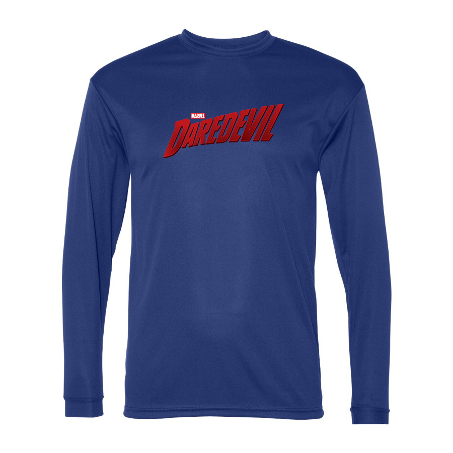 Men’s Daredevil Marvel-  Polyester Long Sleeve T-Shirt