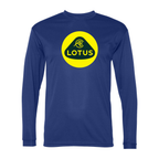 Men's Lotus Car -  Polyester Long Sleeve T-Shirt
