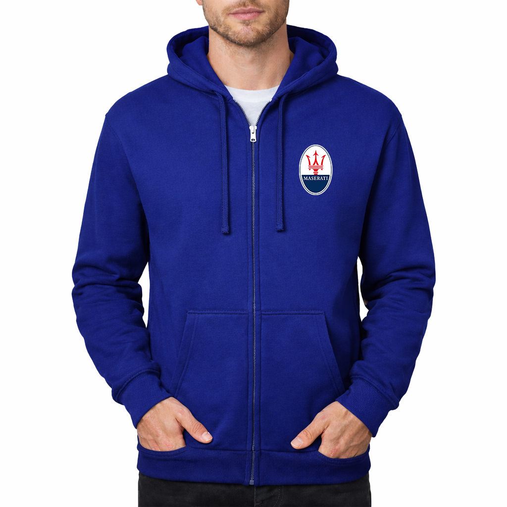 Men’s Maserati Car Zipper Hoodie