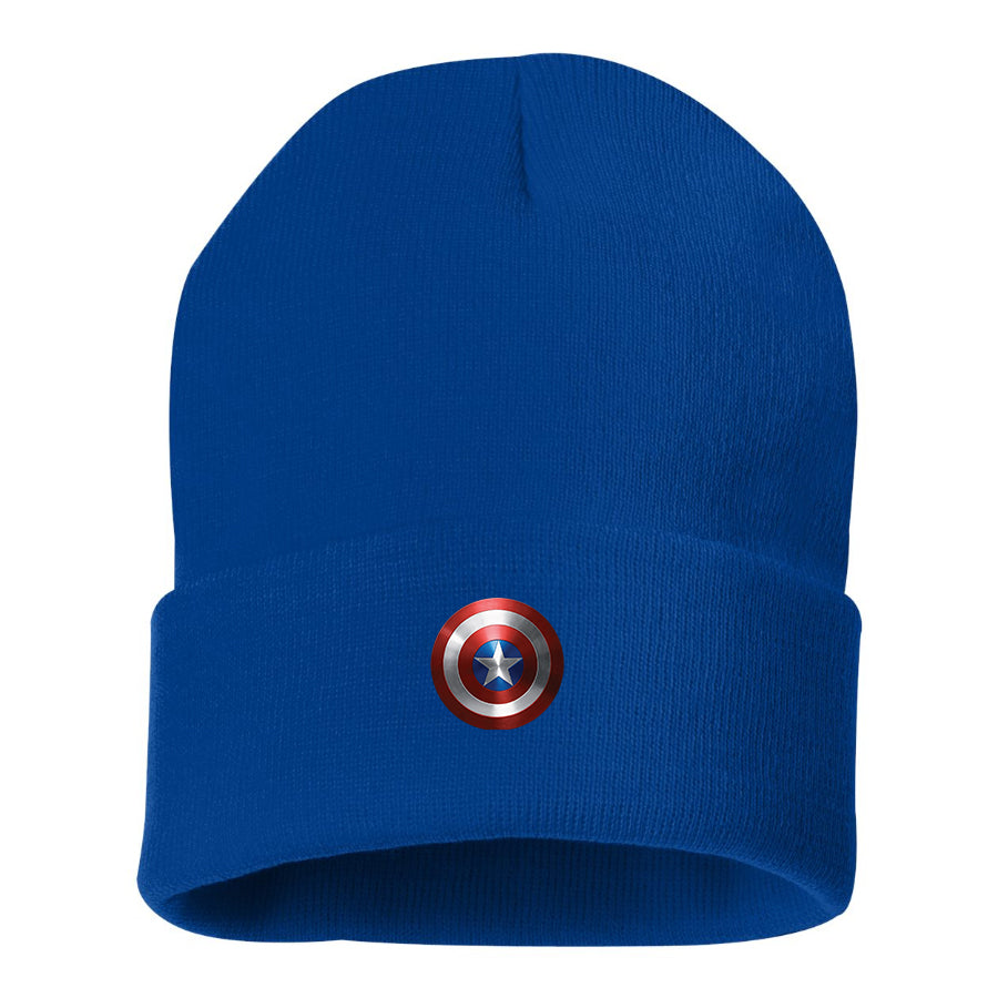 Captain America Superhero Beanie Hat