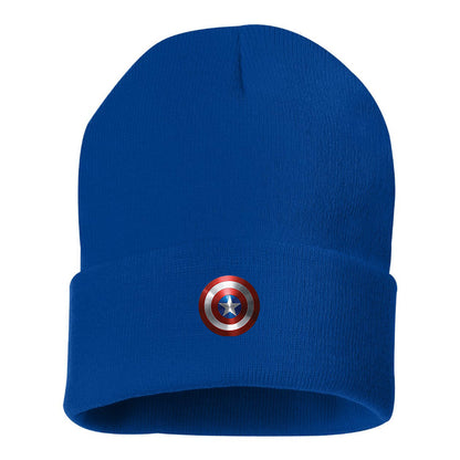 Captain America Superhero Beanie Hat