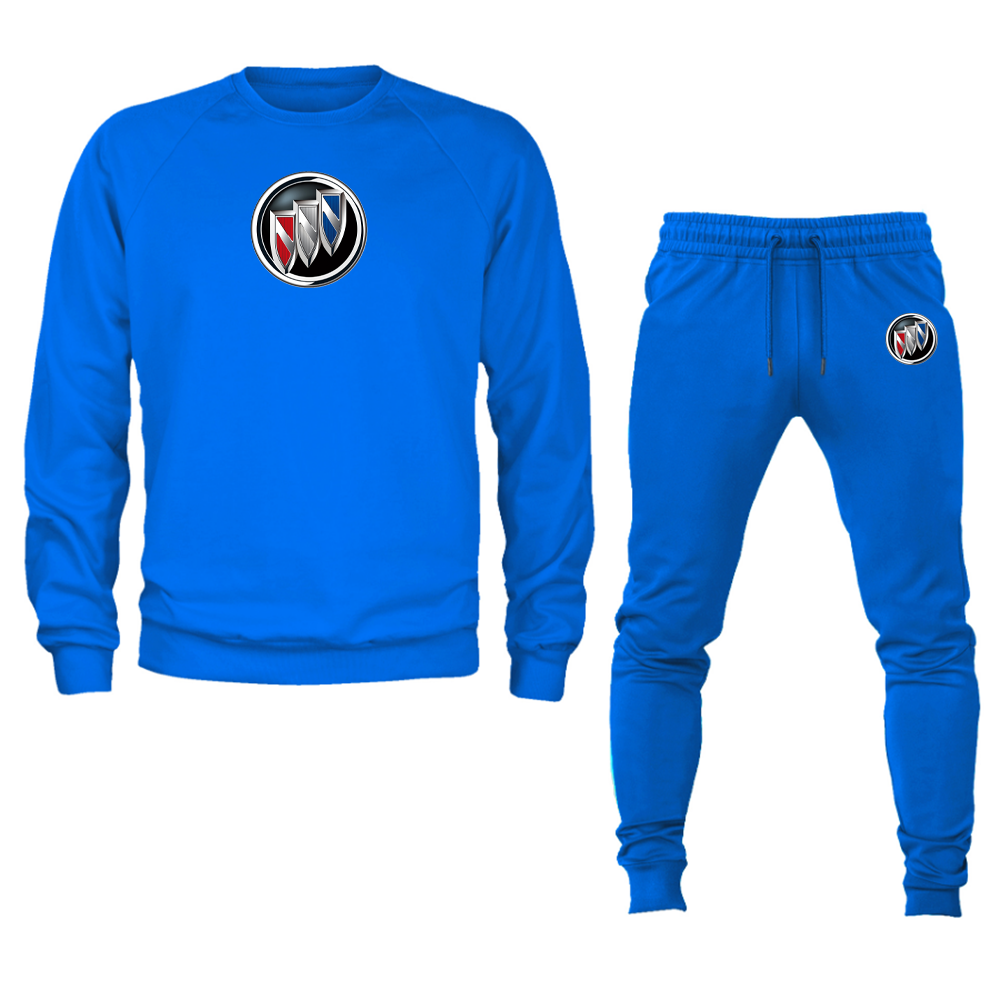 Men’s Buick Motorsports Car Crewneck Sweatshirt Joggers Suit