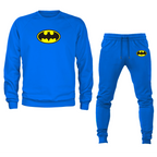 Men's DC Comics Batman Superhero Crewneck Sweatshirt Joggers Suit
