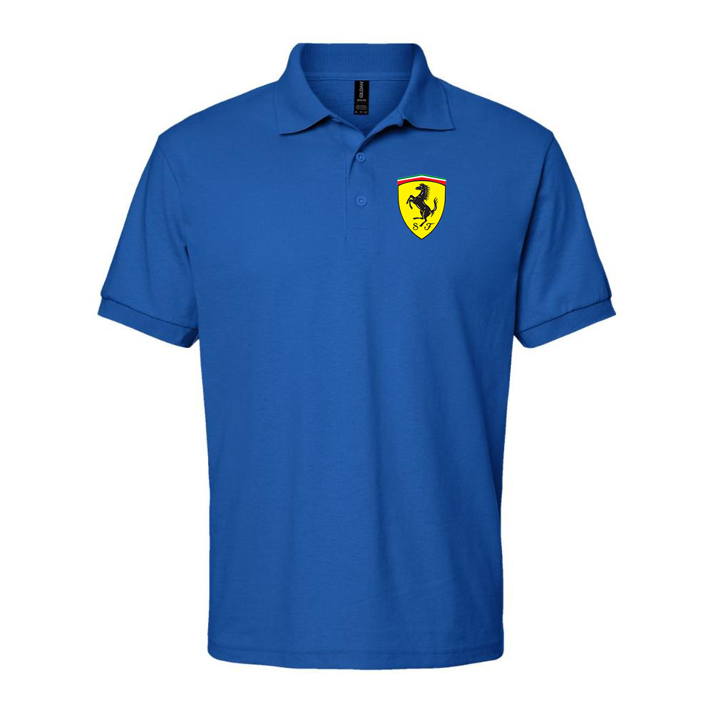 Men’s Ferrari Motorsport Car Dry Blend Polo