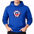 Men's Chile National Soccer Team  Pullover Hoodie