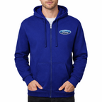 Men's Ford Car Zipper Hoodie