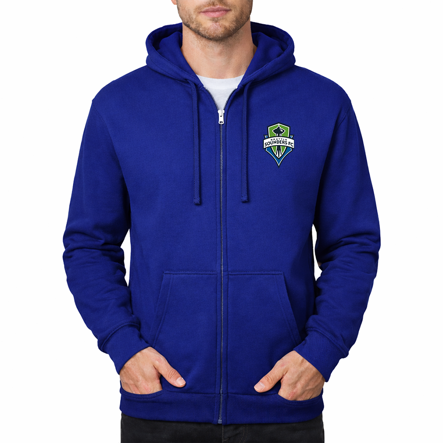 Men's Seattle Sounders FC Zipper Hoodie