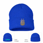 Argentina Soccer Beanie Hat
