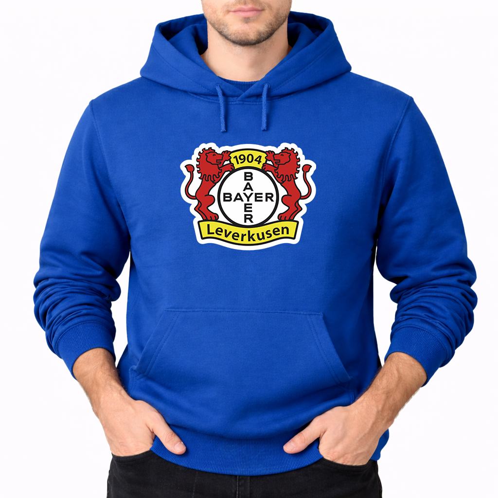 Men's Bayer Leverkusen FC Pullover Hoodie