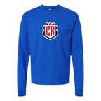 Youth Kids Costa Rica National Soccer Team Long Sleeve T-Shirt