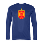 Men’s Spain Red Logo National Soccer Team - C2 Sport - Performance Long Sleeve T-Shirt - 5104