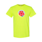 Youth Kids Colombia National Soccer Team Cotton T-Shirt