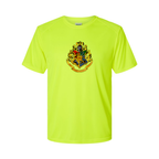 Men's Hogwarts Emblem Harry Potter Movie Polyester T-Shirt