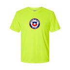 Youth Kids Chile National Soccer Team Performance T-Shirt
