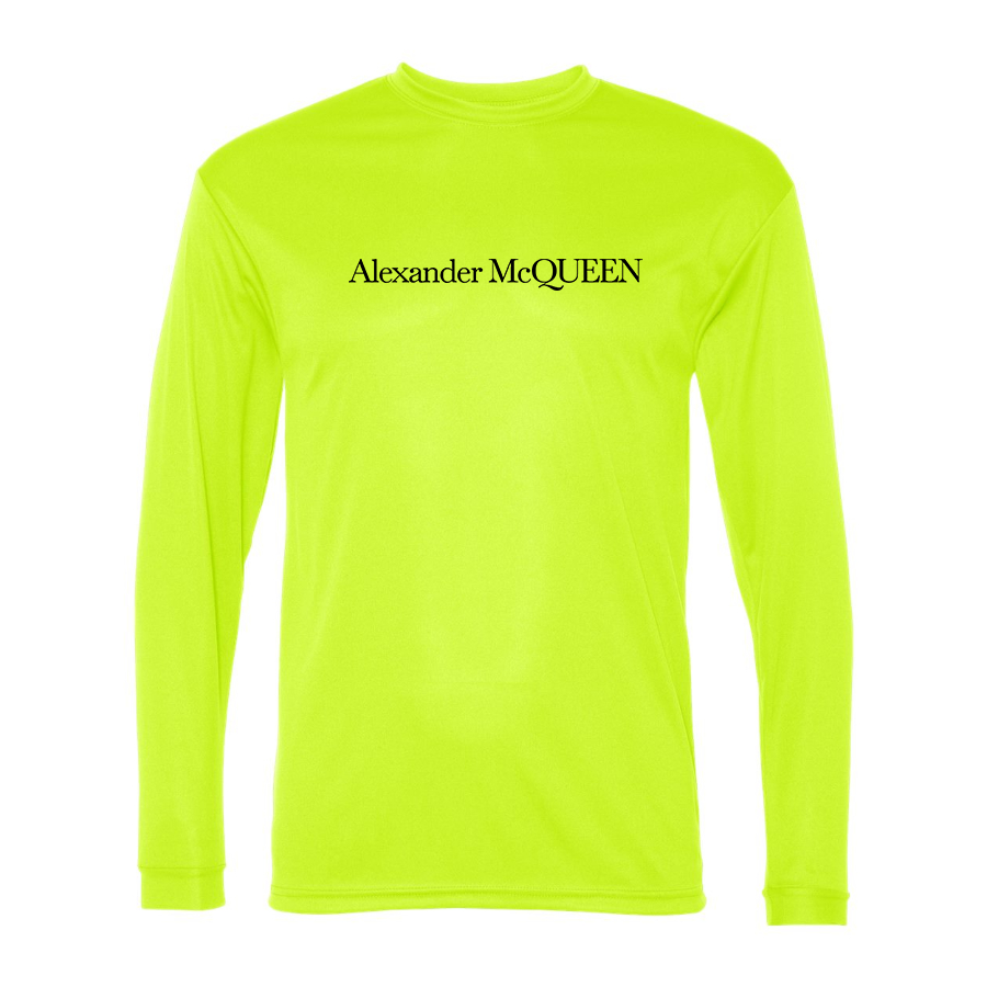 Men's Alexander McQueen Polyester Long Sleeve T-Shirt