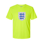 Youth Kids England National Football Team Performance T-Shirt