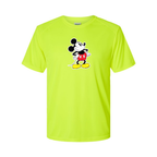 Men's Mickey Mouse Cartoon Polyester T-Shirt