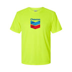 Men's Chevron Gas Station  Polyester T-Shirt